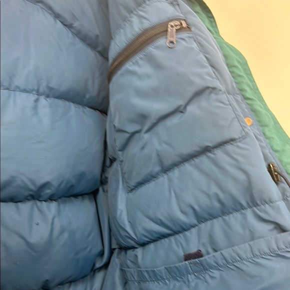 Vintage L.L. Bean Jacket Down Filled Winter Pockets Hood Outdoor Snow Coat Warm - Picture 12 of 15
